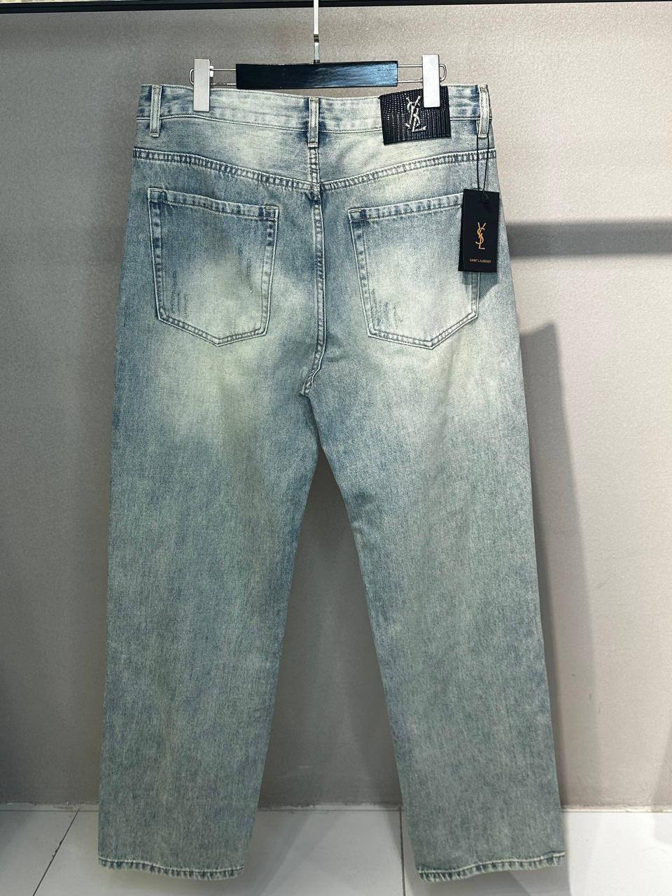 МУЖСКИЕ ДЖИНСЫ SAINT LAURENT детальное фото