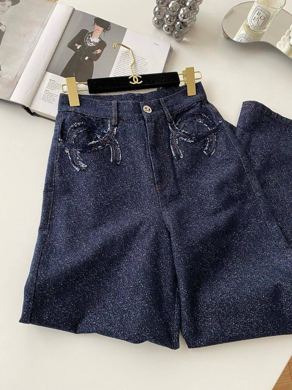 ДЖИНСЫ CHANEL детальное фото