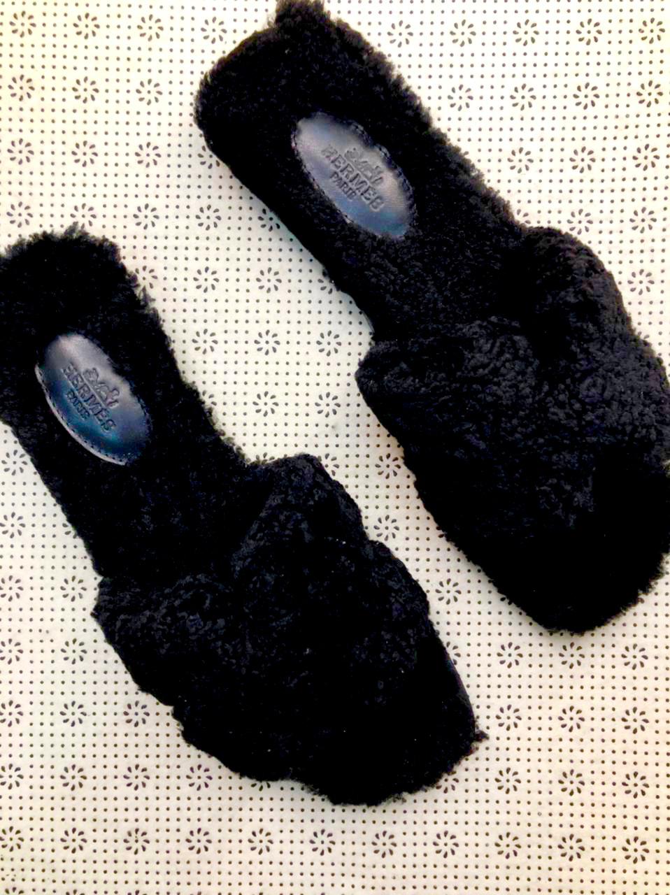 ТАПОЧКИ HERMES детальное фото