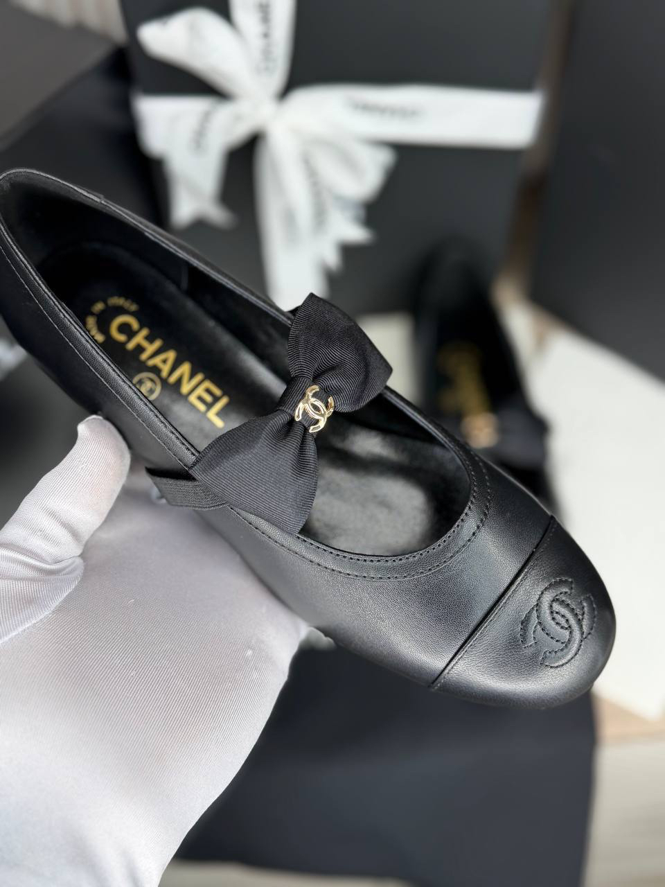 БАЛЕТКИ CHANEL детальное фото