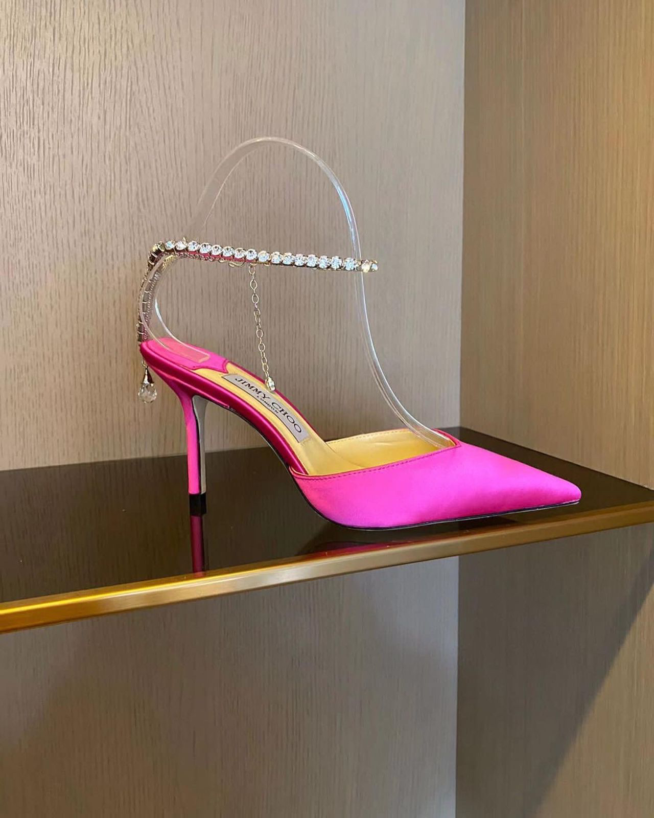 БОСОНОЖКИ JIMMY CHOO детальное фото