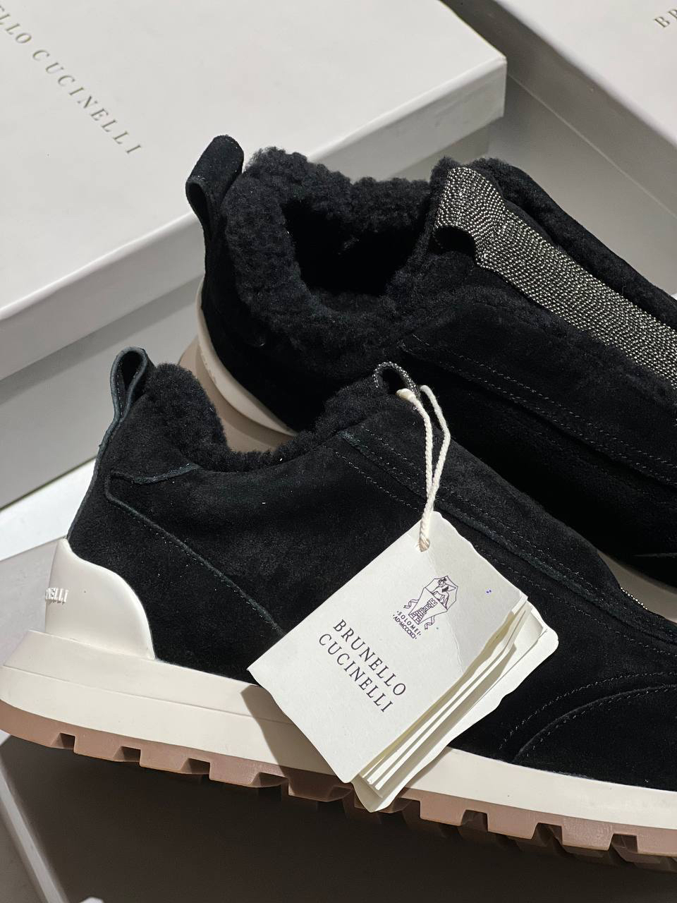 КРОССОВКИ BRUNELLO CUCINELLI детальное фото