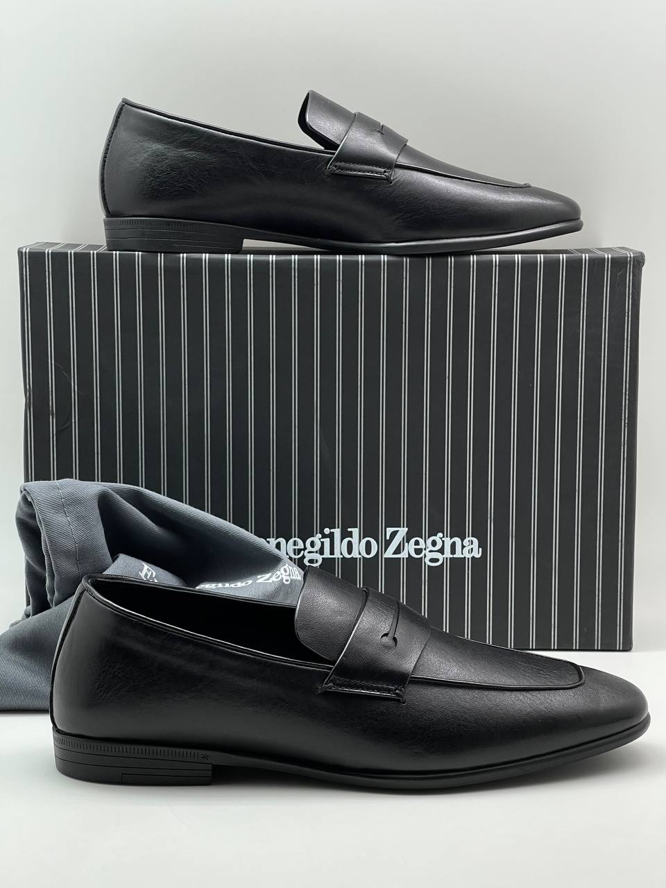 МУЖСКИЕ ЛОФЕРЫ ZEGNA детальное фото