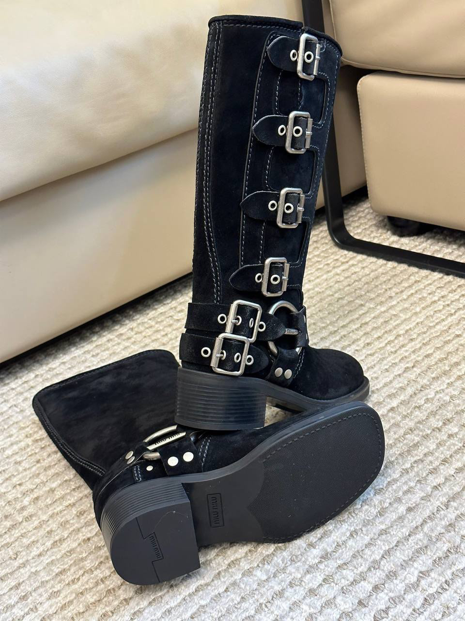 САПОГИ MIU MIU детальное фото