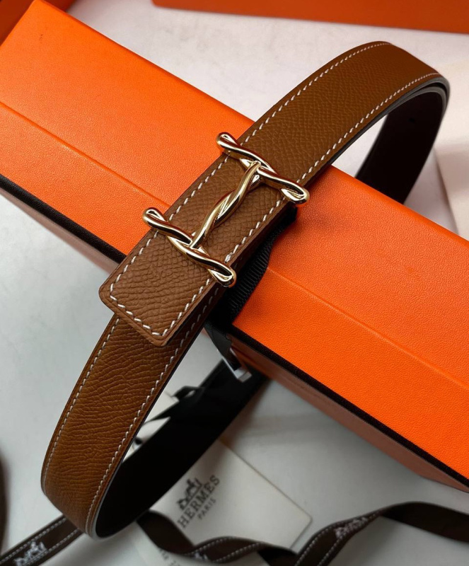 ЖЕНСКИЙ РЕМЕНЬ ДВУХСТОРОННИЙ HERMES фото