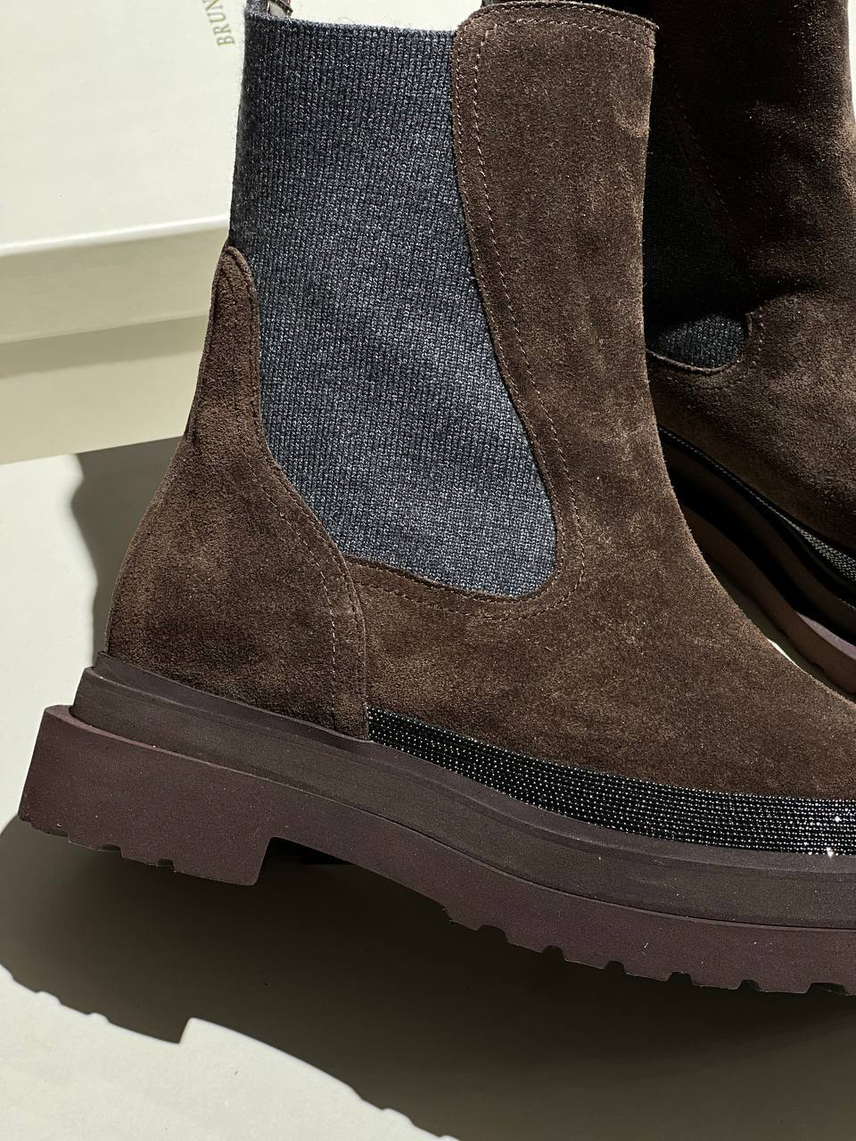 БОТИНКИ BRUNELLO CUCINELLI детальное фото