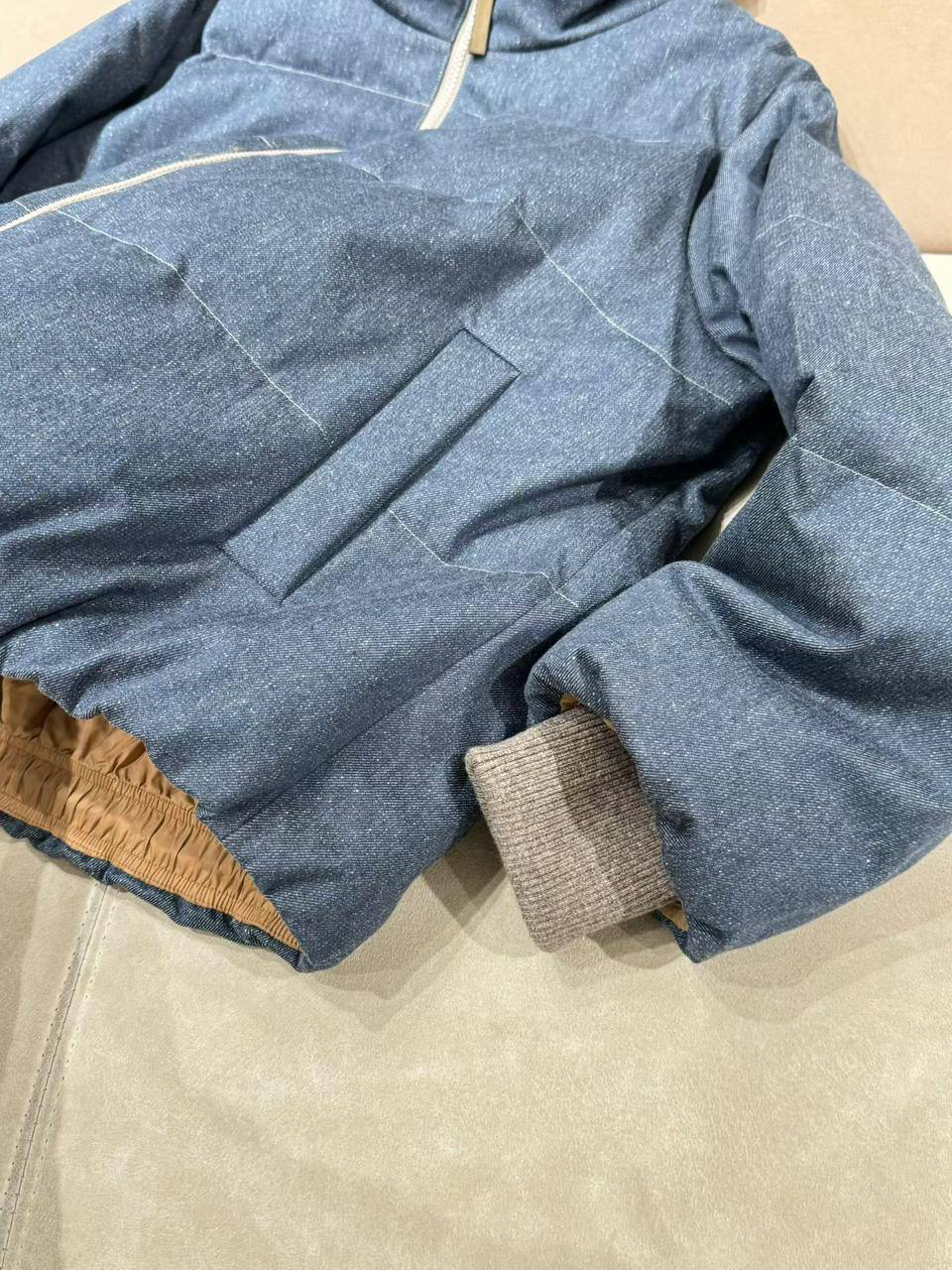 ПУХОВИК BRUNELLO CUCINELLI детальное фото