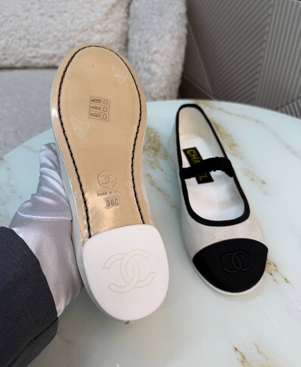 БАЛЕТКИ CHANEL детальное фото