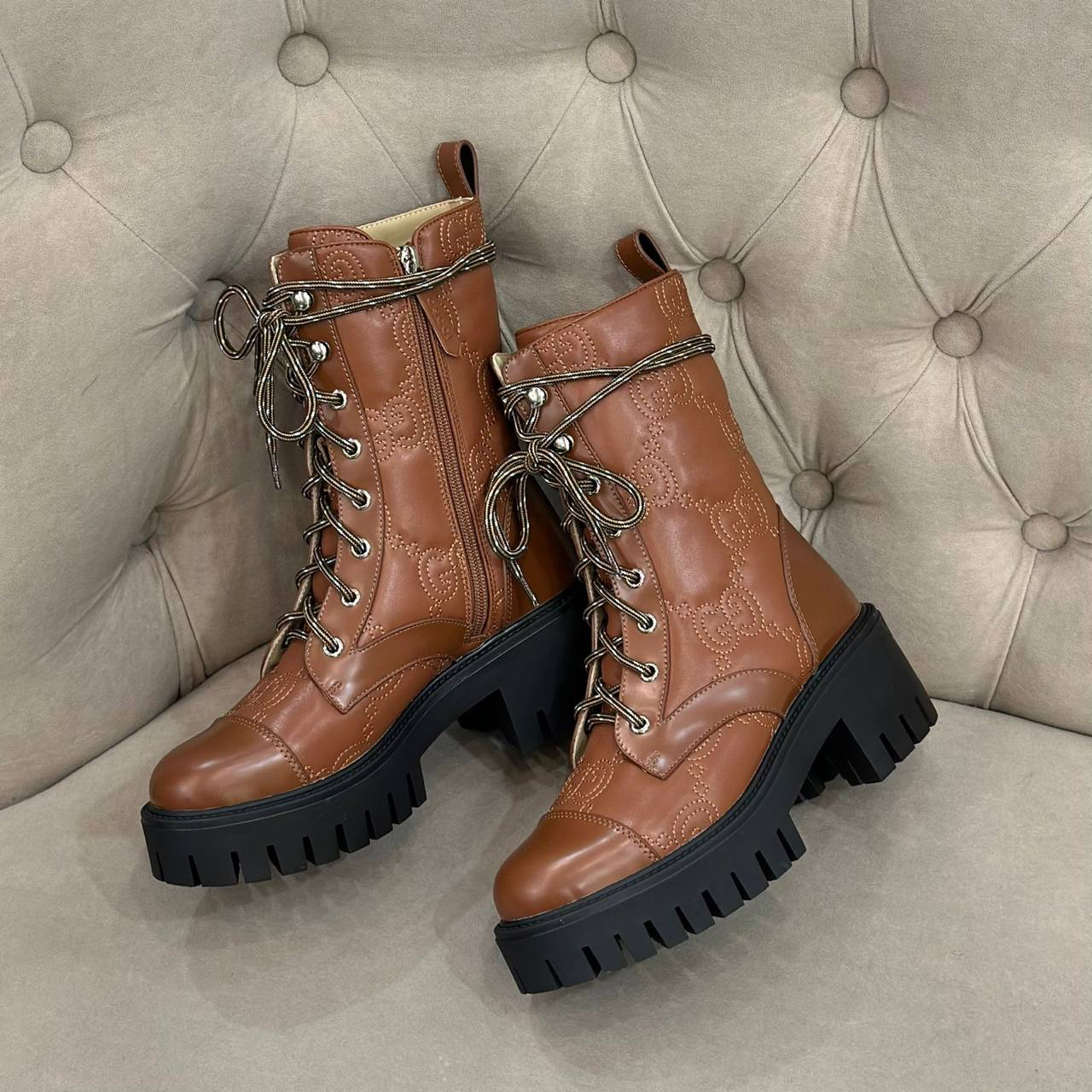 БОТИНКИ GUCCI детальное фото