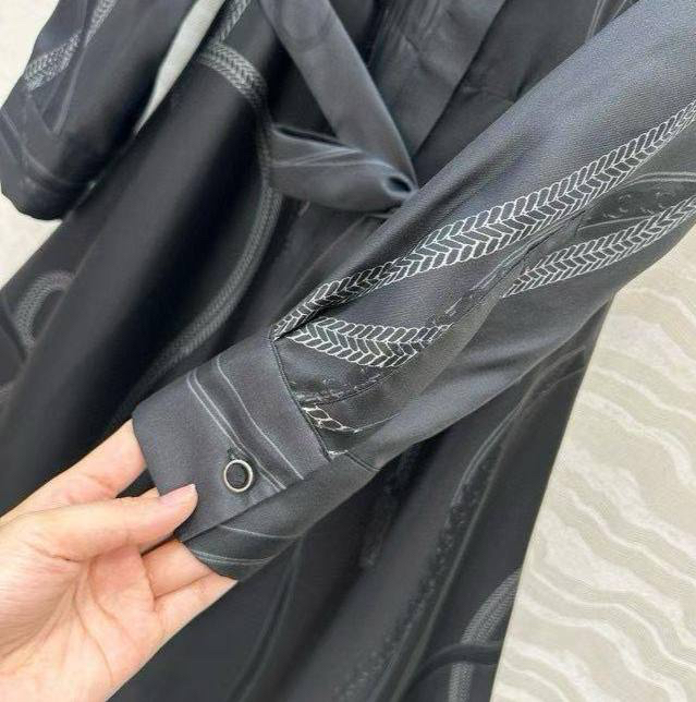 ПЛАТЬЕ HERMES детальное фото