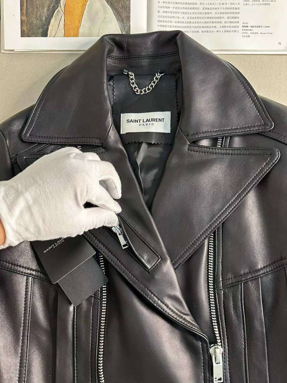 КУРТКА SAINT LAURENT детальное фото