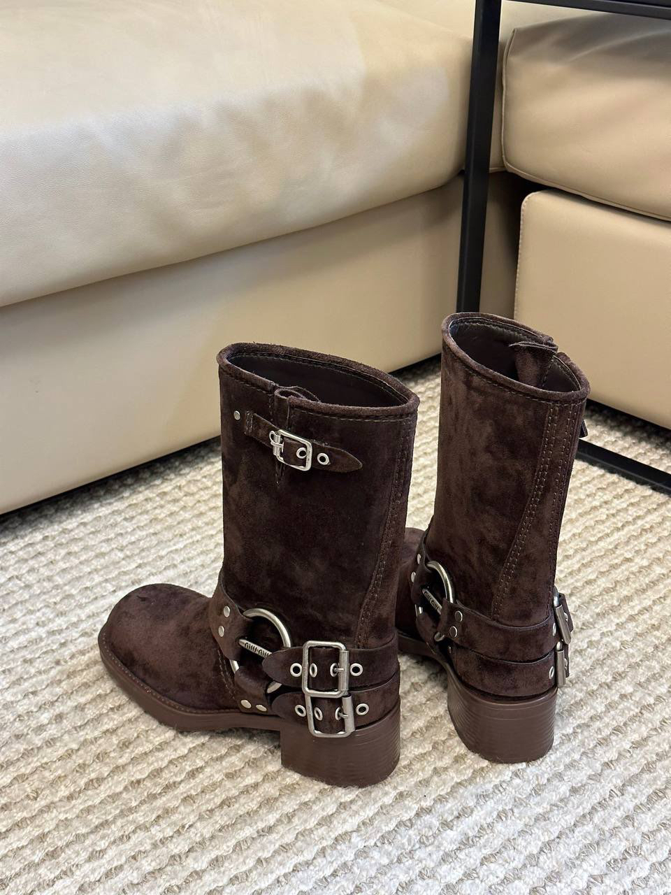 САПОГИ MIU MIU детальное фото