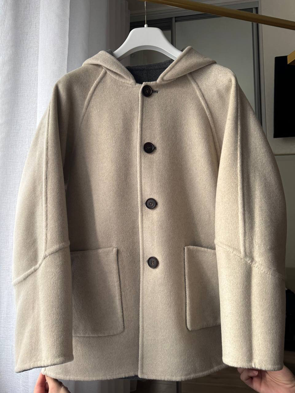 ПАЛЬТО ДВУХСТОРОННЕЕ LORO PIANA PREMIUM детальное фото