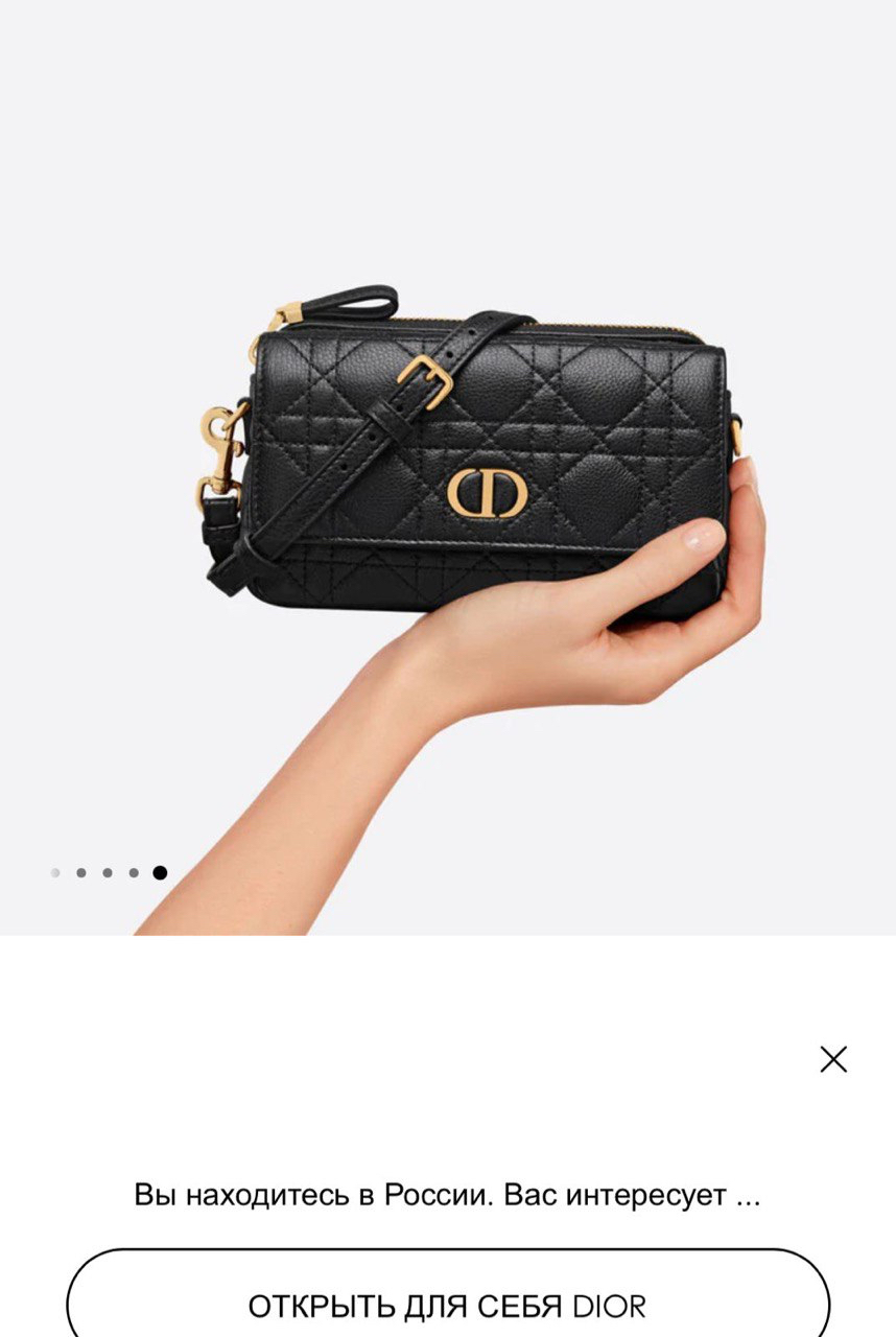 СУМКА CHRISTIAN DIOR CARO детальное фото