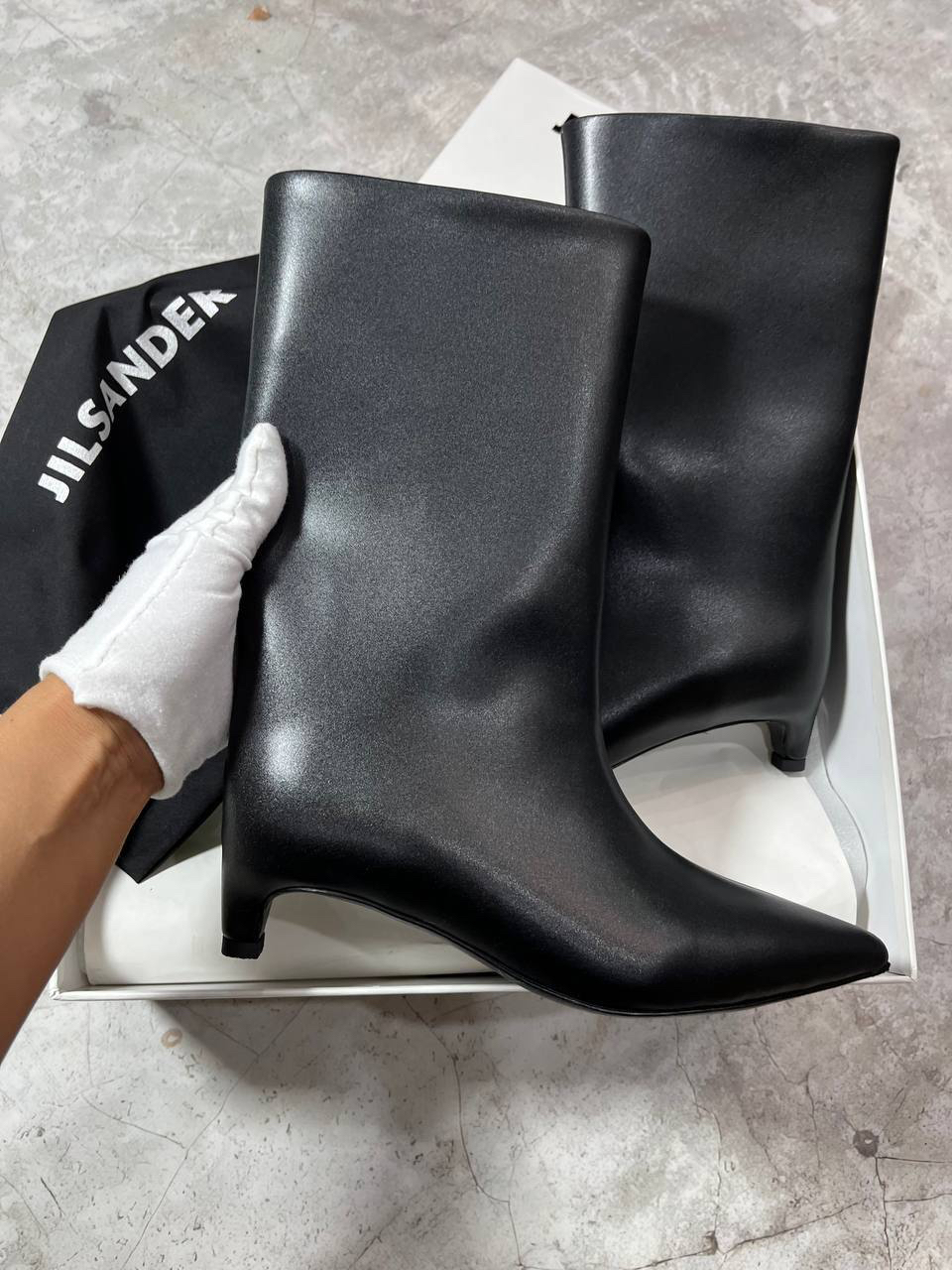 САПОГИ JIL SANDER детальное фото