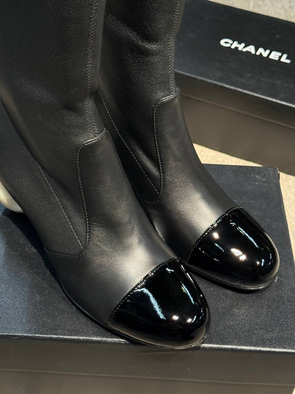 САПОГИ CHANEL детальное фото