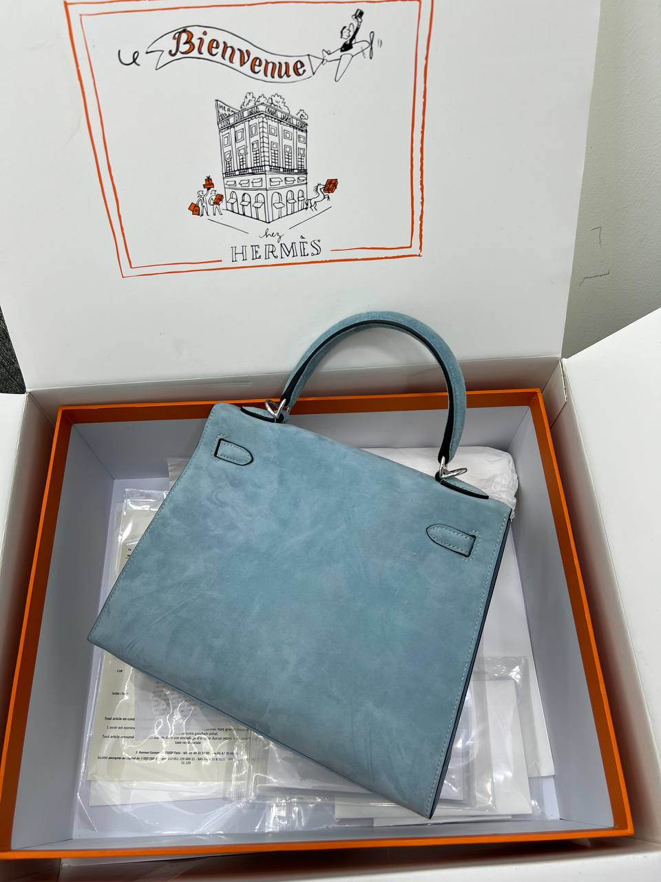 СУМКА HERMES KELLY 25 детальное фото
