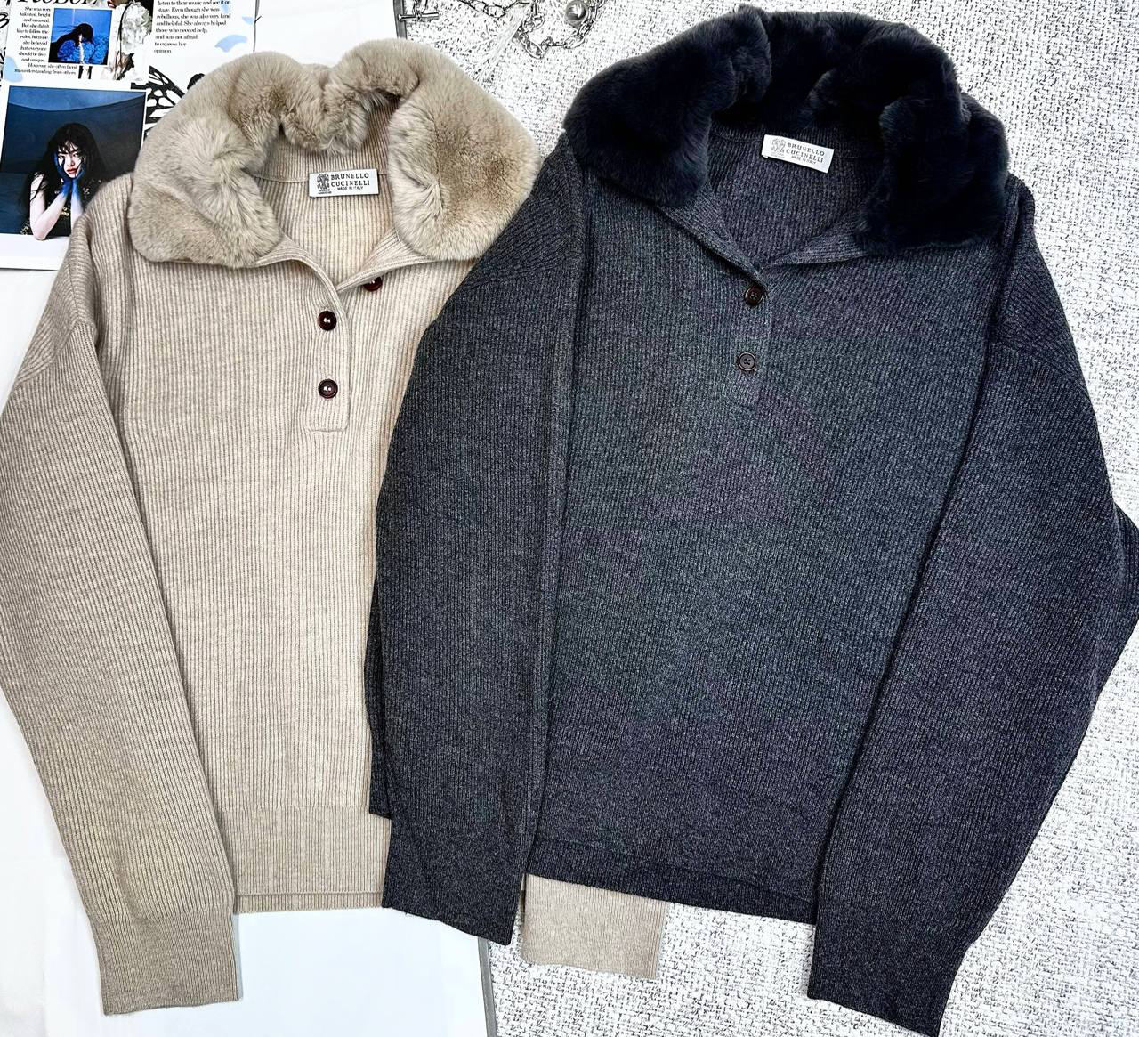 СВИТЕР BRUNELLO CUCINELLI детальное фото