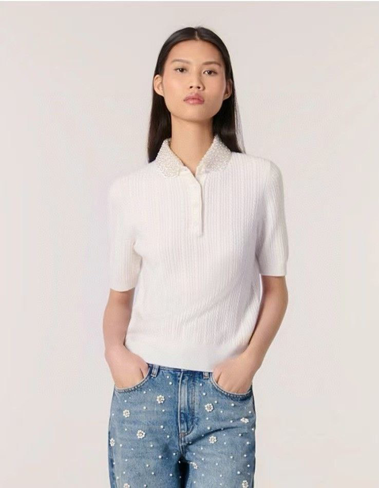 ПОЛО MAJE детальное фото