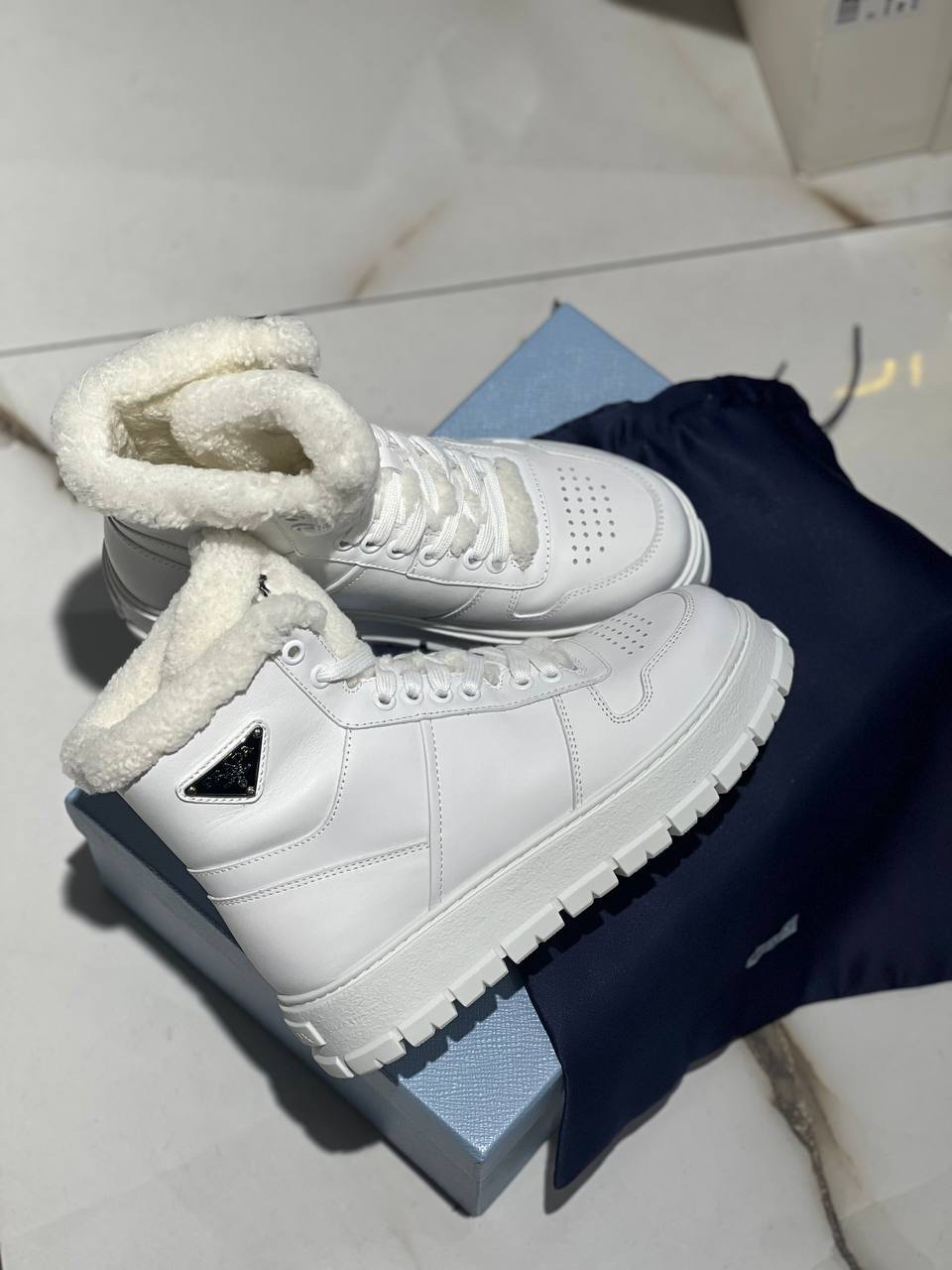 БОТИНКИ PRADA детальное фото