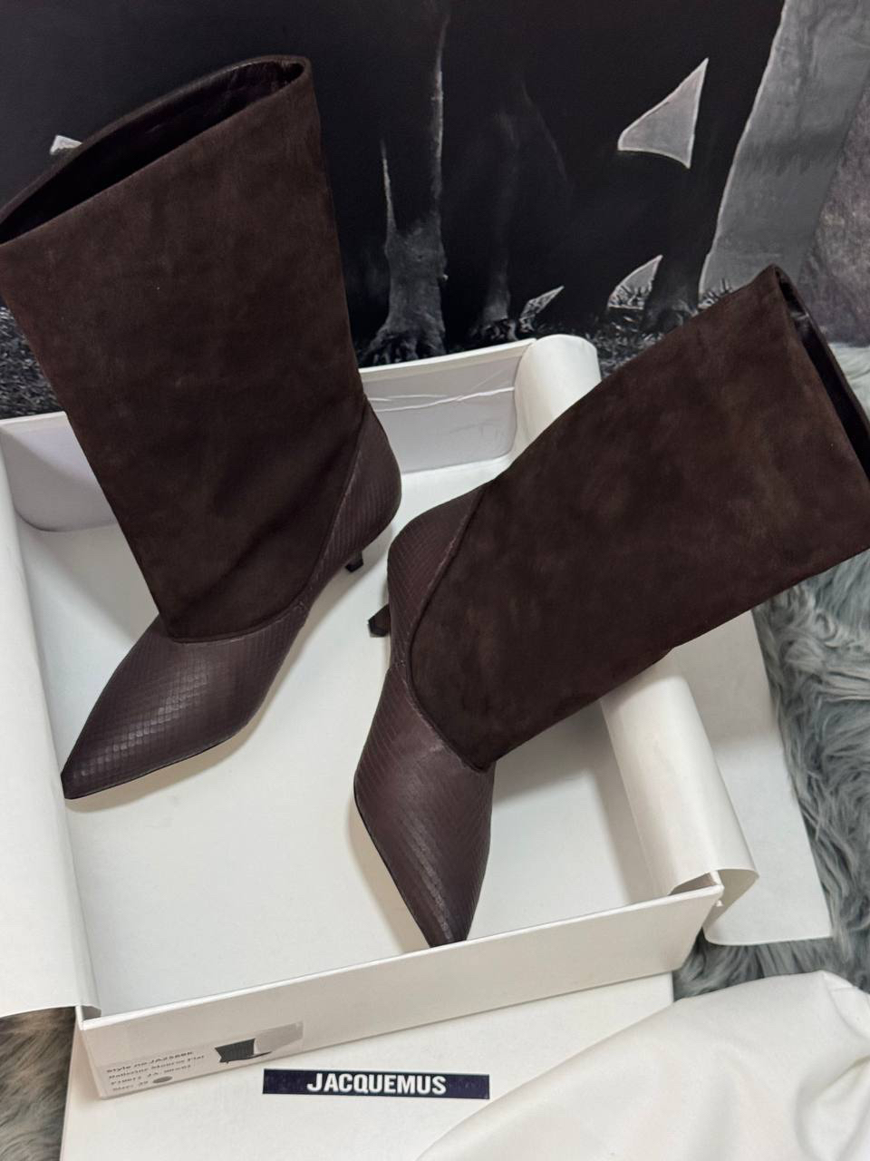 САПОГИ JACQUEMUS детальное фото