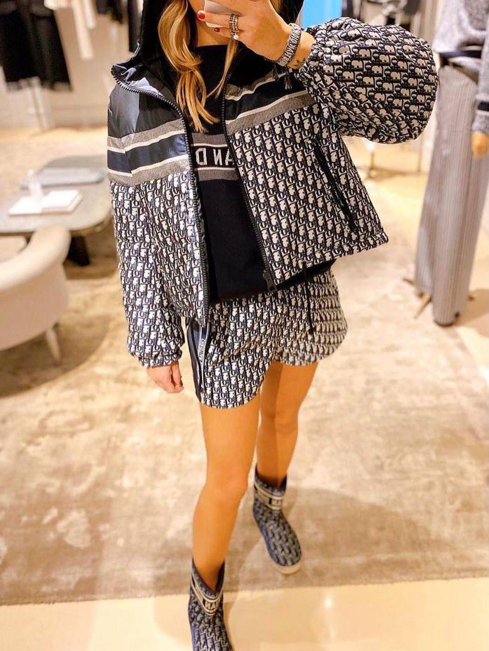 ПУХОВИК ДВУХСТОРОННИЙ CHRISTIAN DIOR детальное фото