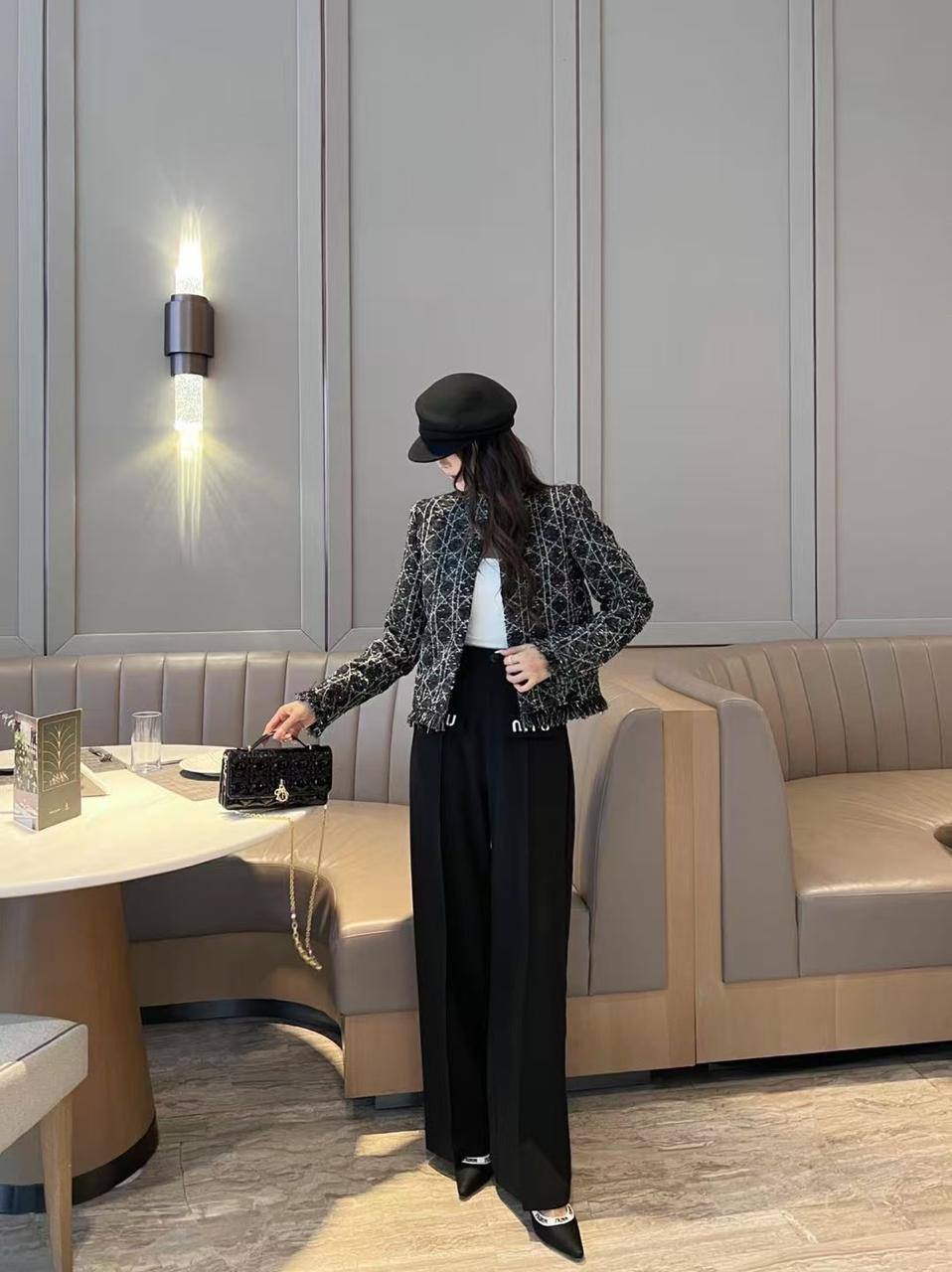 БРЮКИ MIU MIU детальное фото