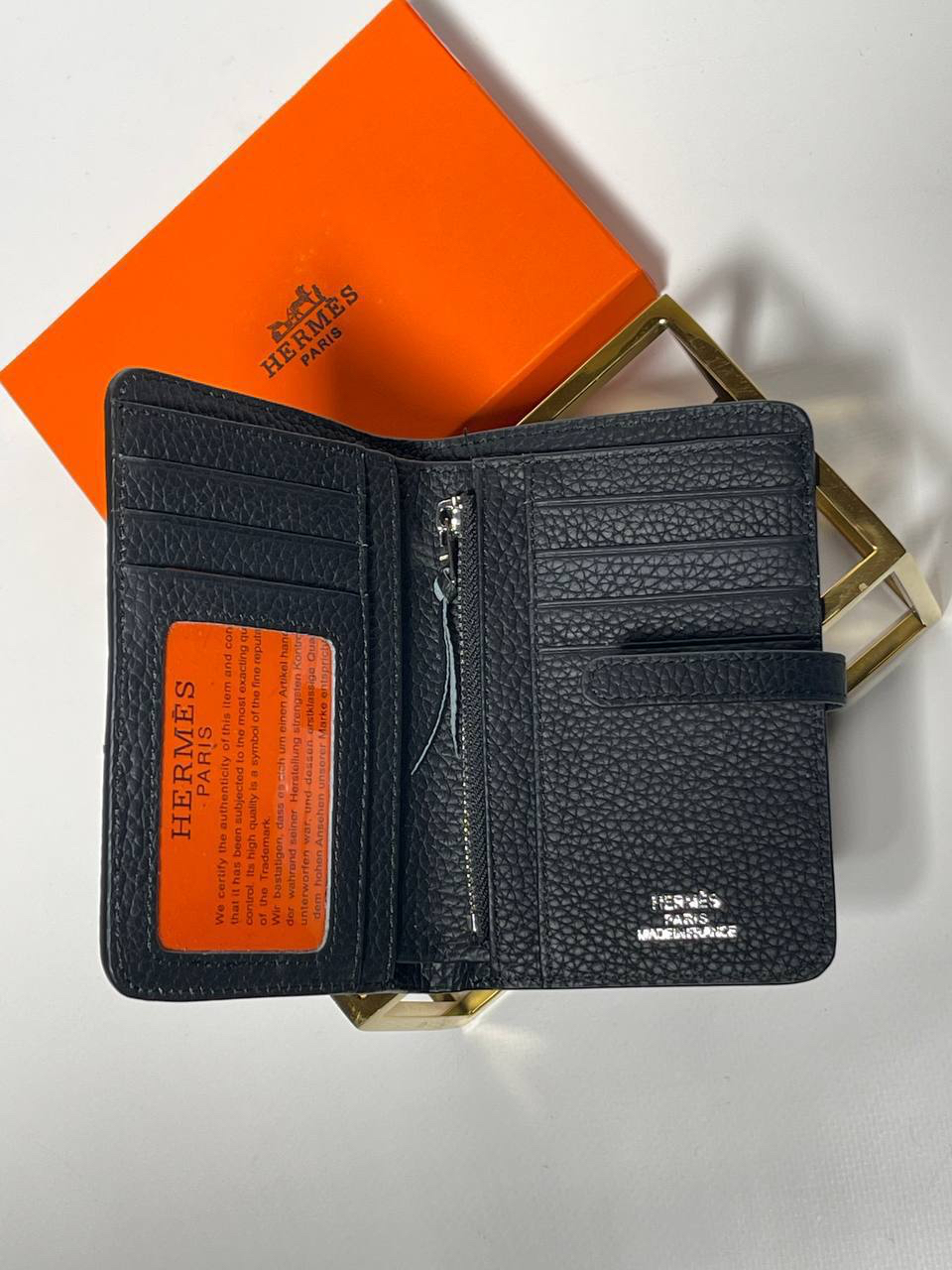 МУЖСКОЙ ПОРТМОНЕ HERMES детальное фото