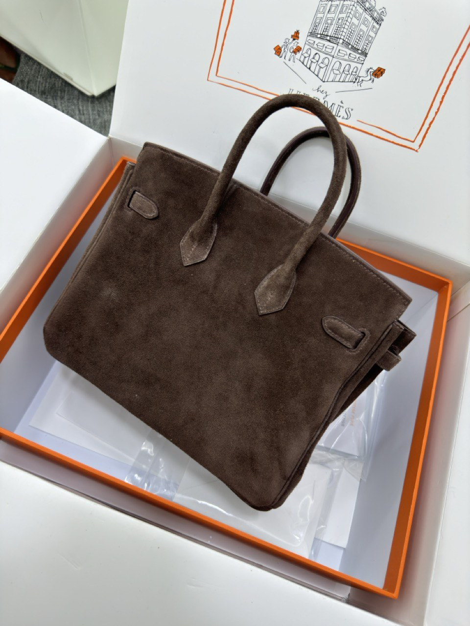 СУМКА HERMES BIRKIN 25 детальное фото