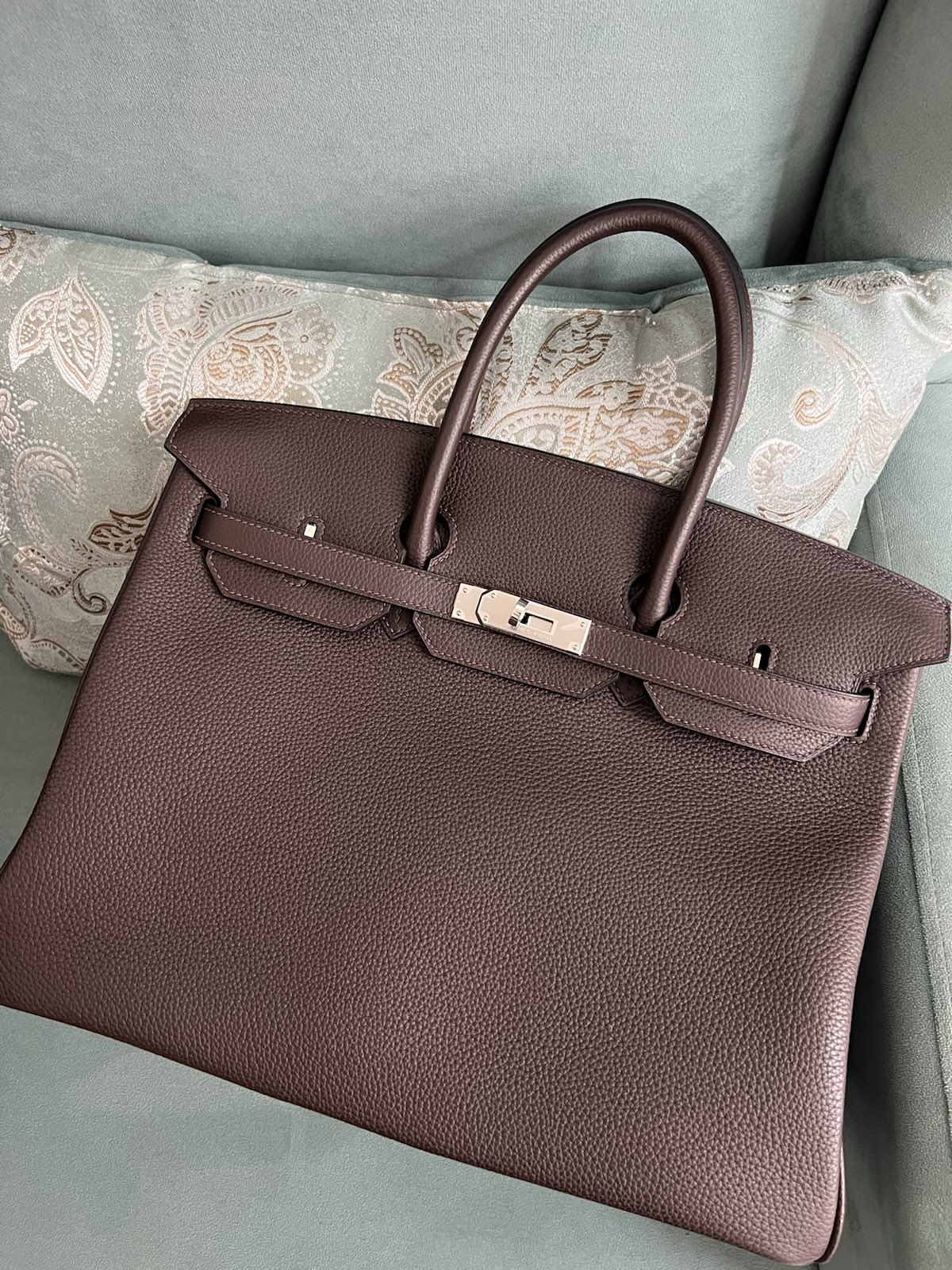 СУМКА HERMES BIRKIN 35 детальное фото