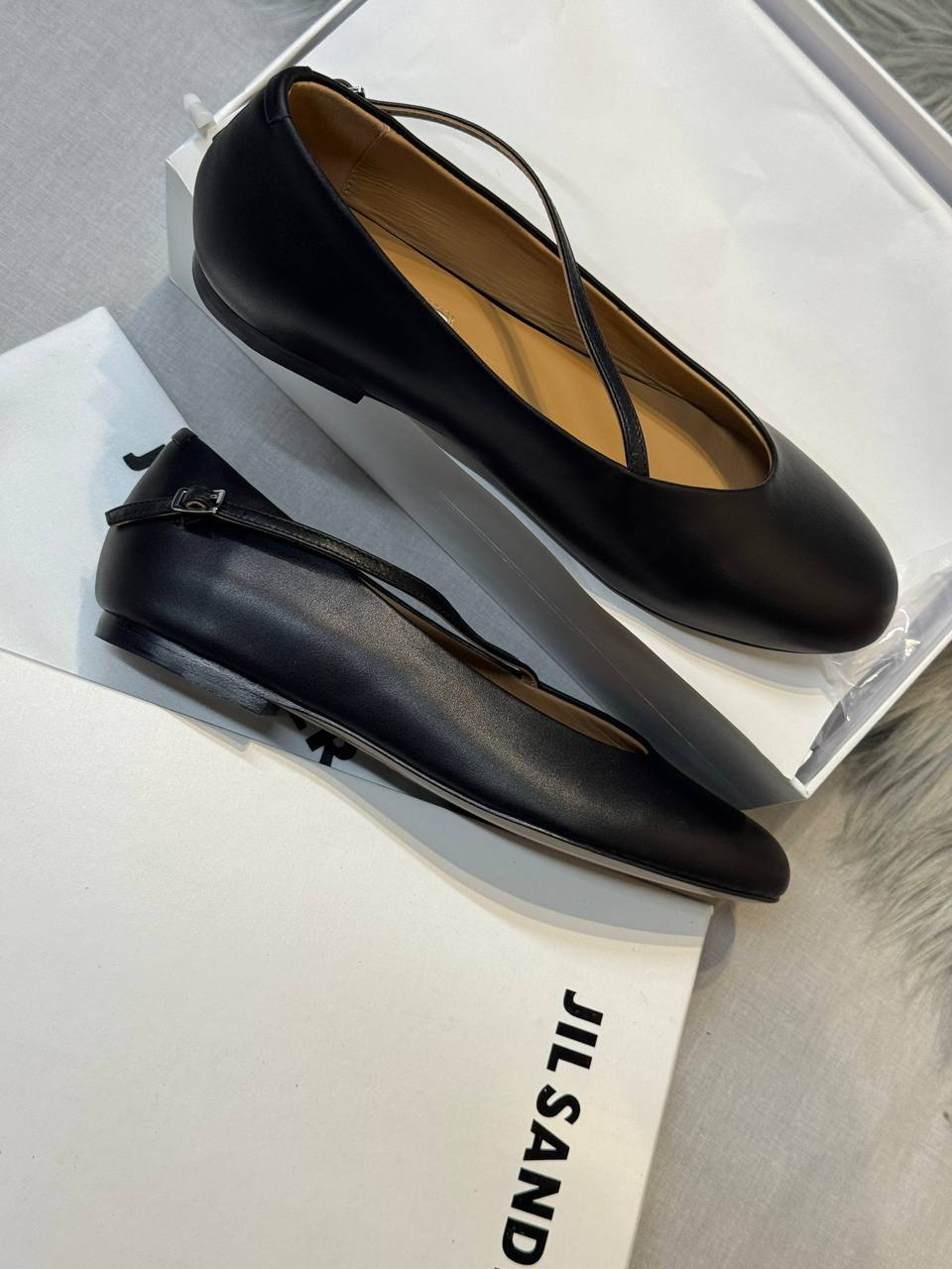 БАЛЕТКИ JIL SANDER детальное фото