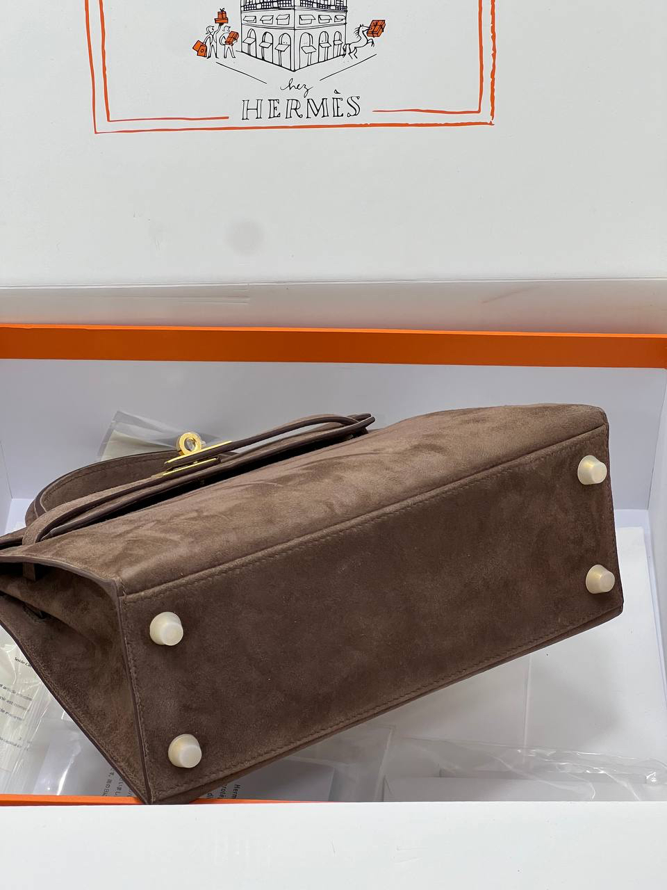 СУМКА HERMES KELLY 25 детальное фото