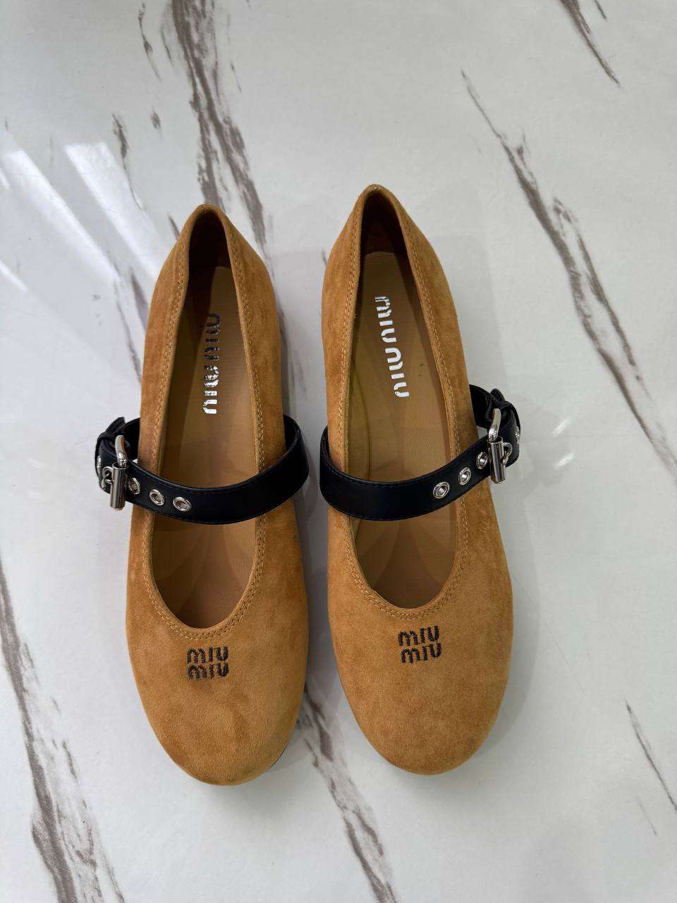 БАЛЕТКИ MIU MIU детальное фото