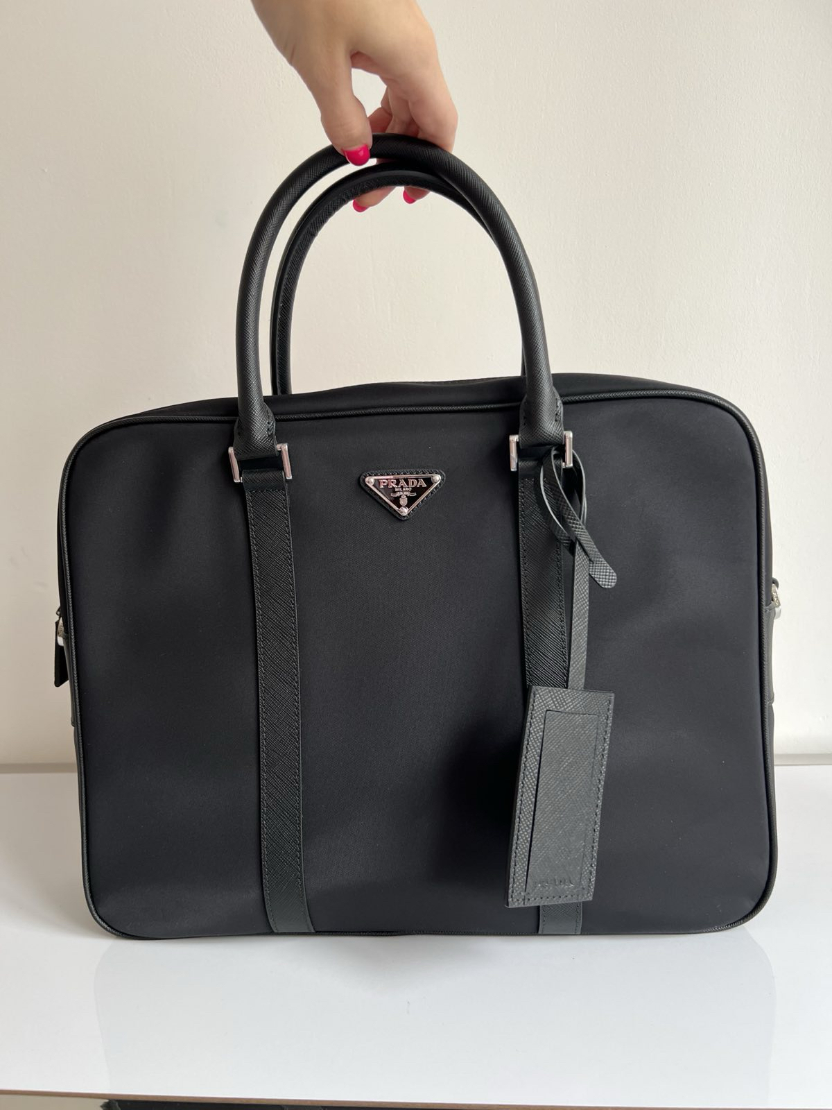 МУЖСКОЙ ПОРТФЕЛЬ PRADA детальное фото