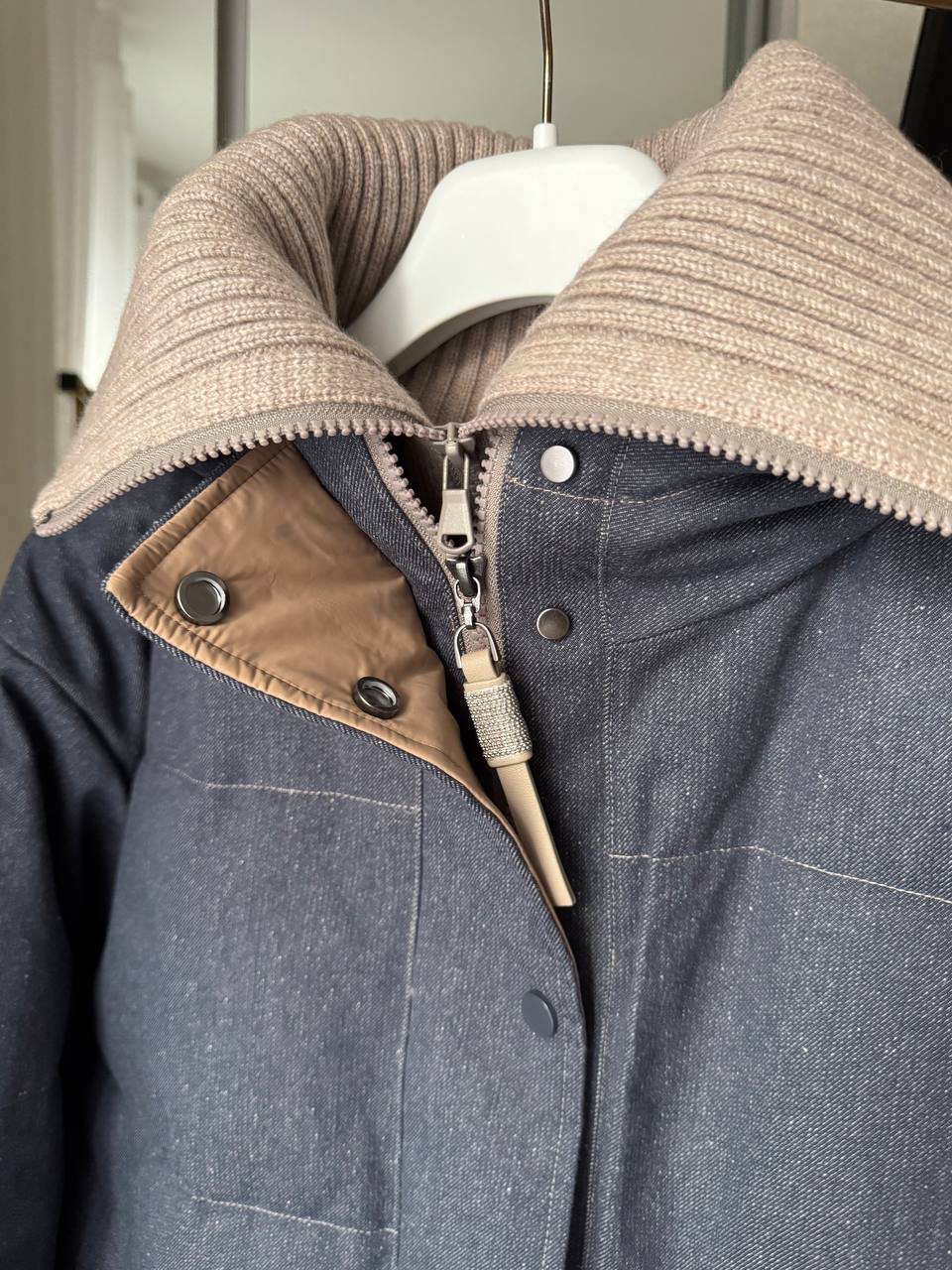 ПУХОВИК BRUNELLO CUCINELLI детальное фото