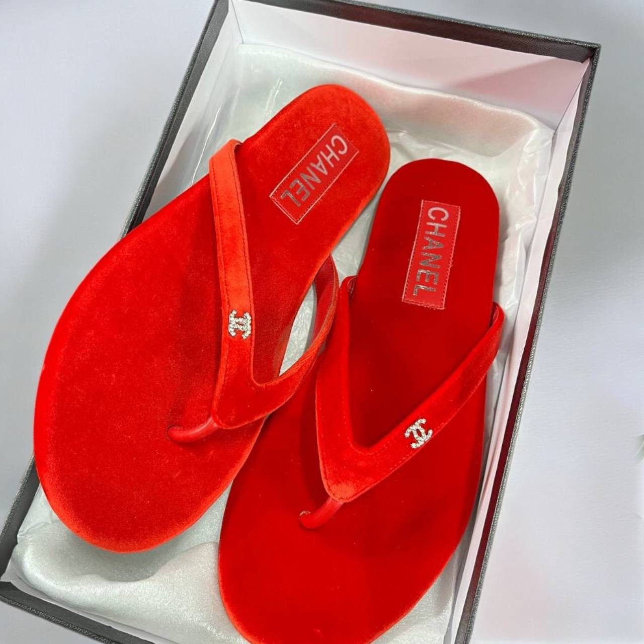 ШЛЕПКИ CHANEL детальное фото