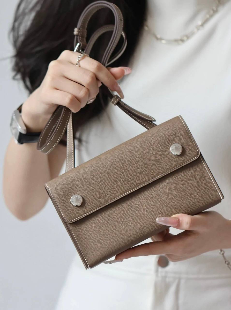 СУМКА HERMES SNAP WALLET детальное фото