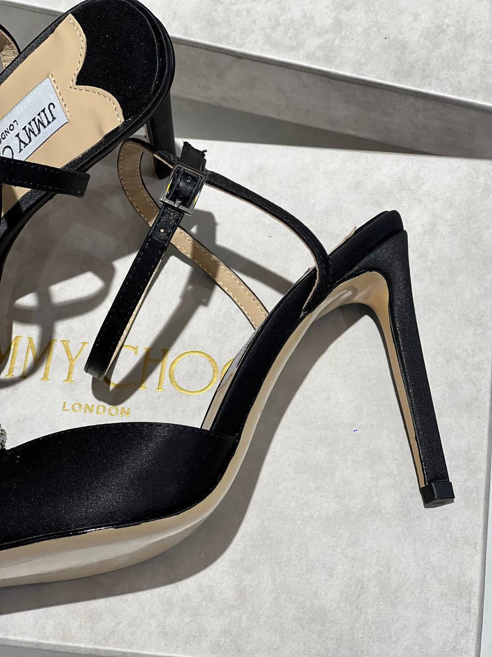 БОСОНОЖКИ JIMMY CHOO детальное фото