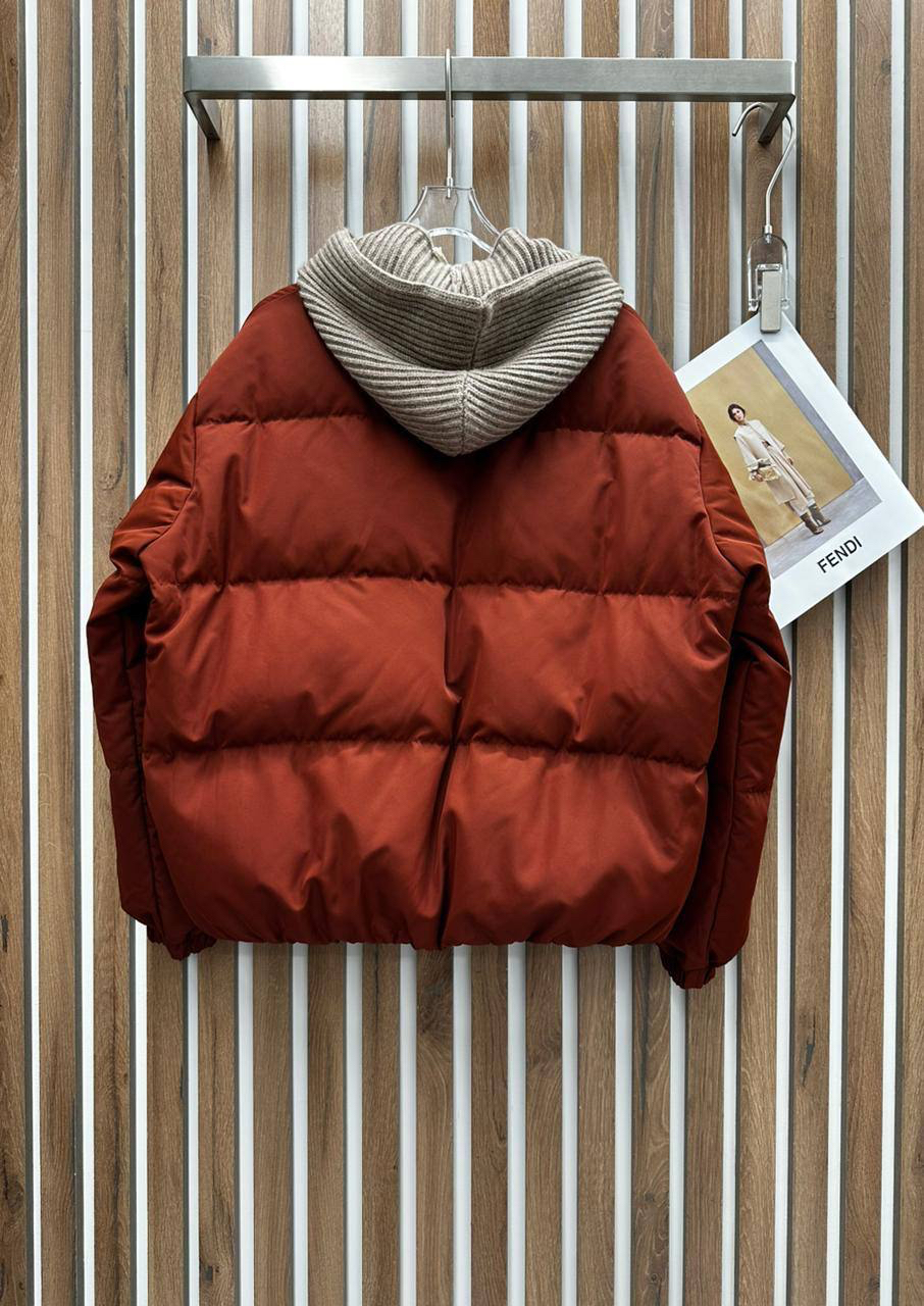 ПУХОВИК BRUNELLO CUCINELLI детальное фото