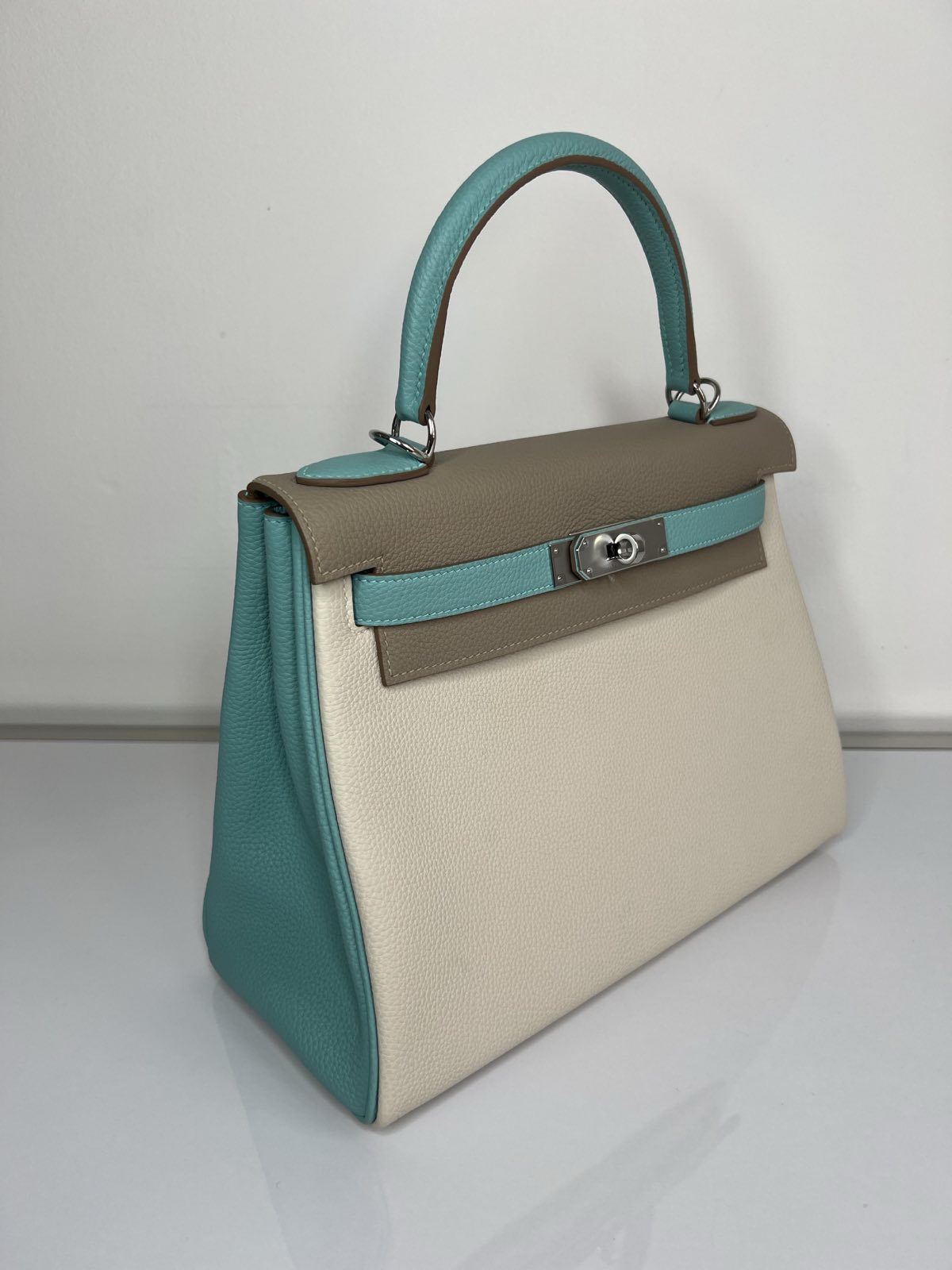 СУМКА HERMES KELLY 28 ручная работа детальное фото