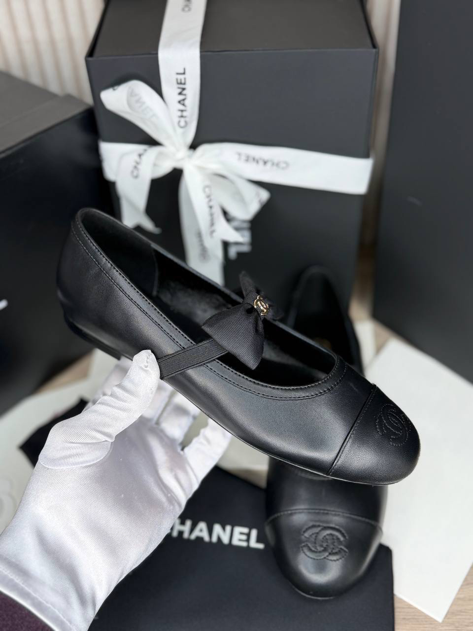 БАЛЕТКИ CHANEL детальное фото