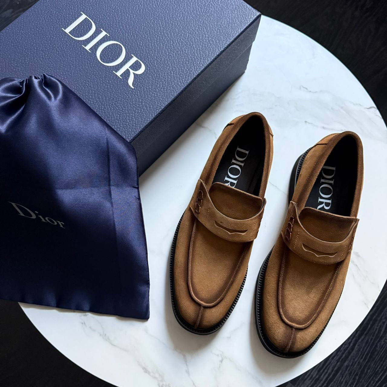 МУЖСКИЕ ЛОФЕРЫ CHRISTIAN DIOR детальное фото
