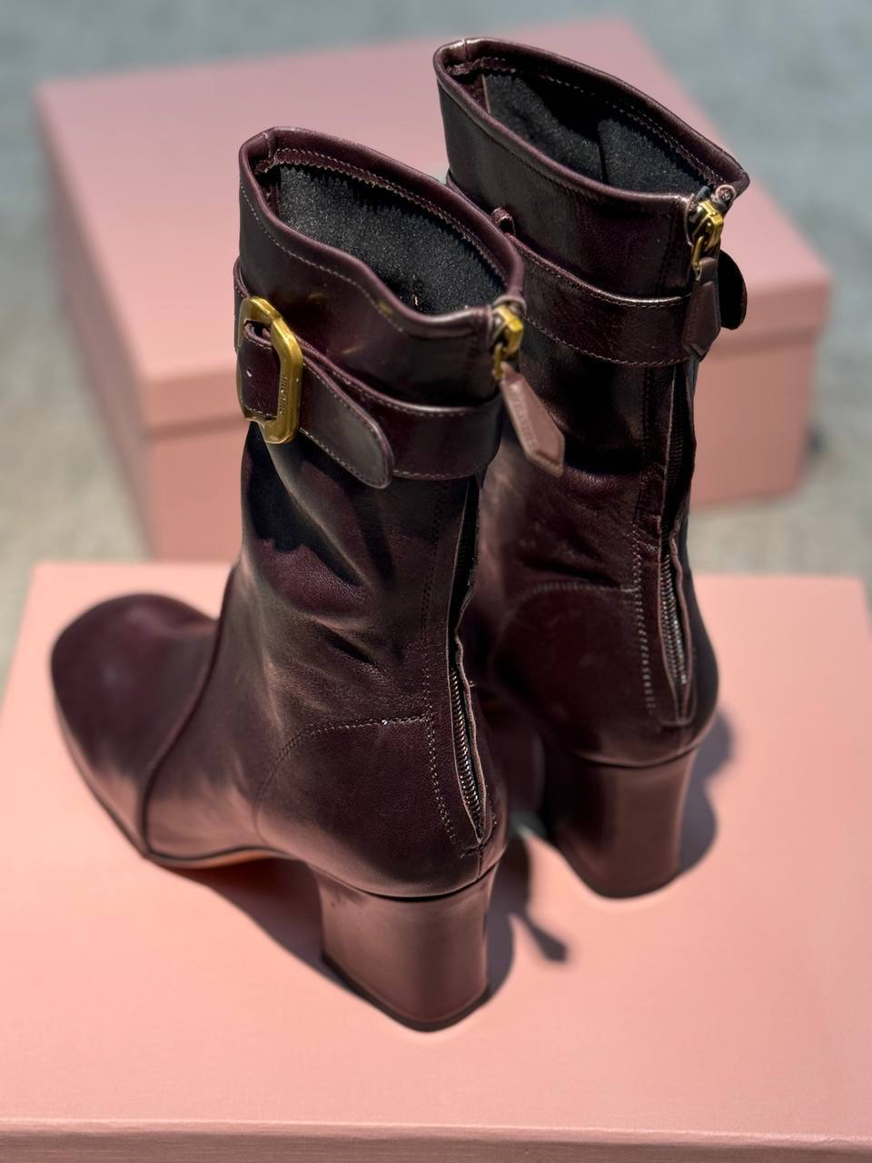 САПОГИ MIU MIU детальное фото