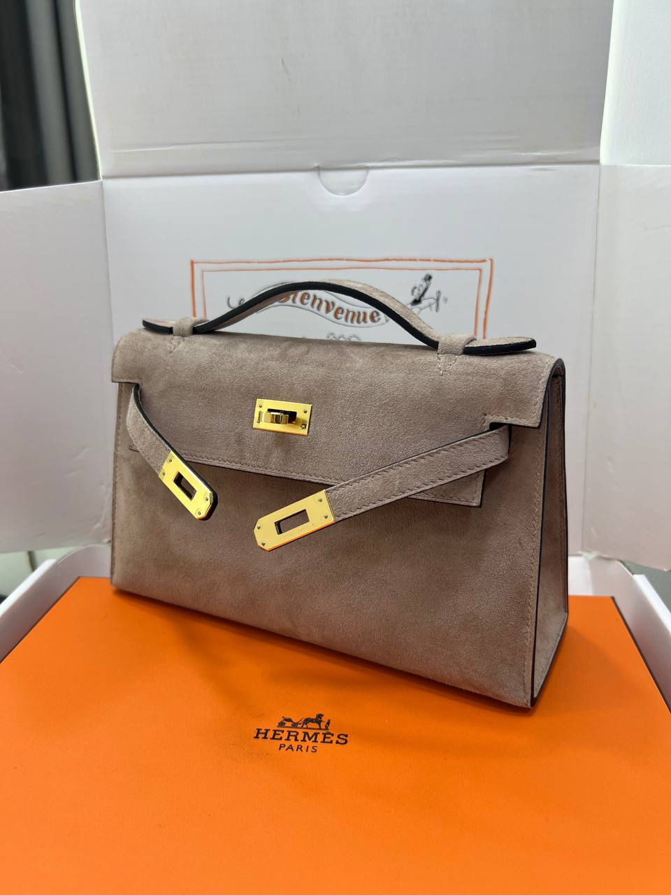 СУМКА HERMES KELLY POCHETTE детальное фото