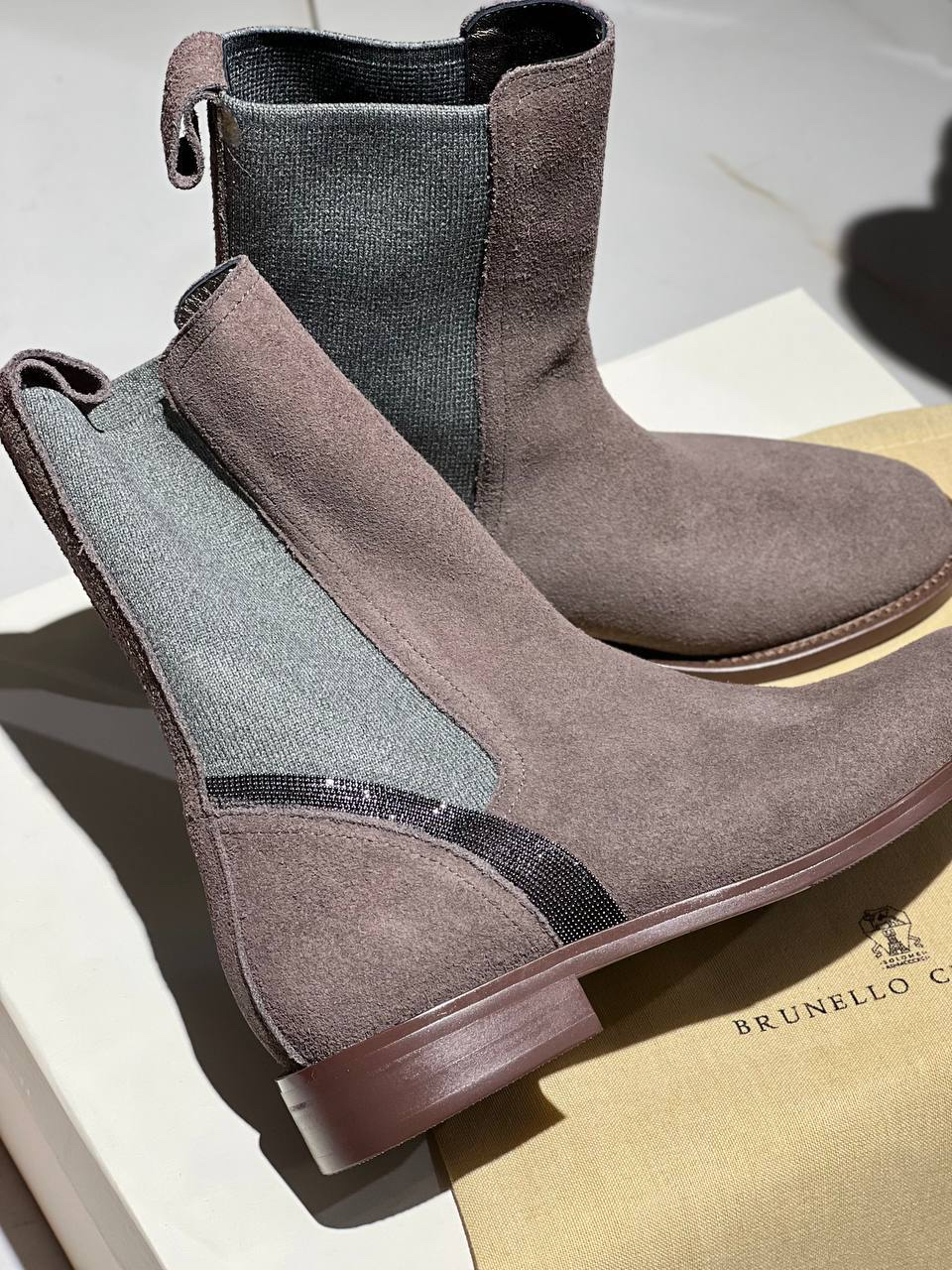 БОТИНКИ BRUNELLO CUCINELLI детальное фото