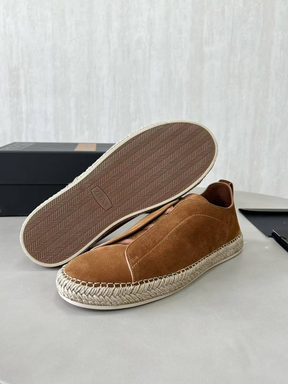 МУЖСКИЕ КЕДЫ ZEGNA детальное фото