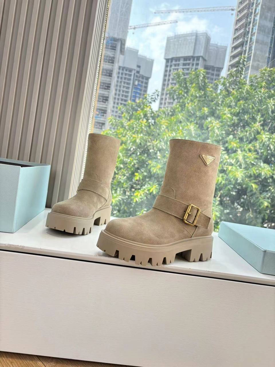 БОТИНКИ PRADA детальное фото