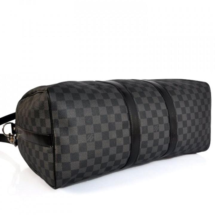 Дорожная сумка LOUIS VUITTON Graphite Keepall 55 детальное фото