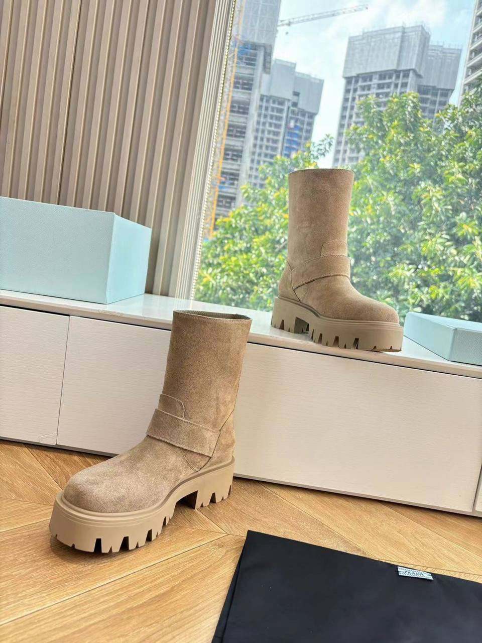 БОТИНКИ PRADA детальное фото