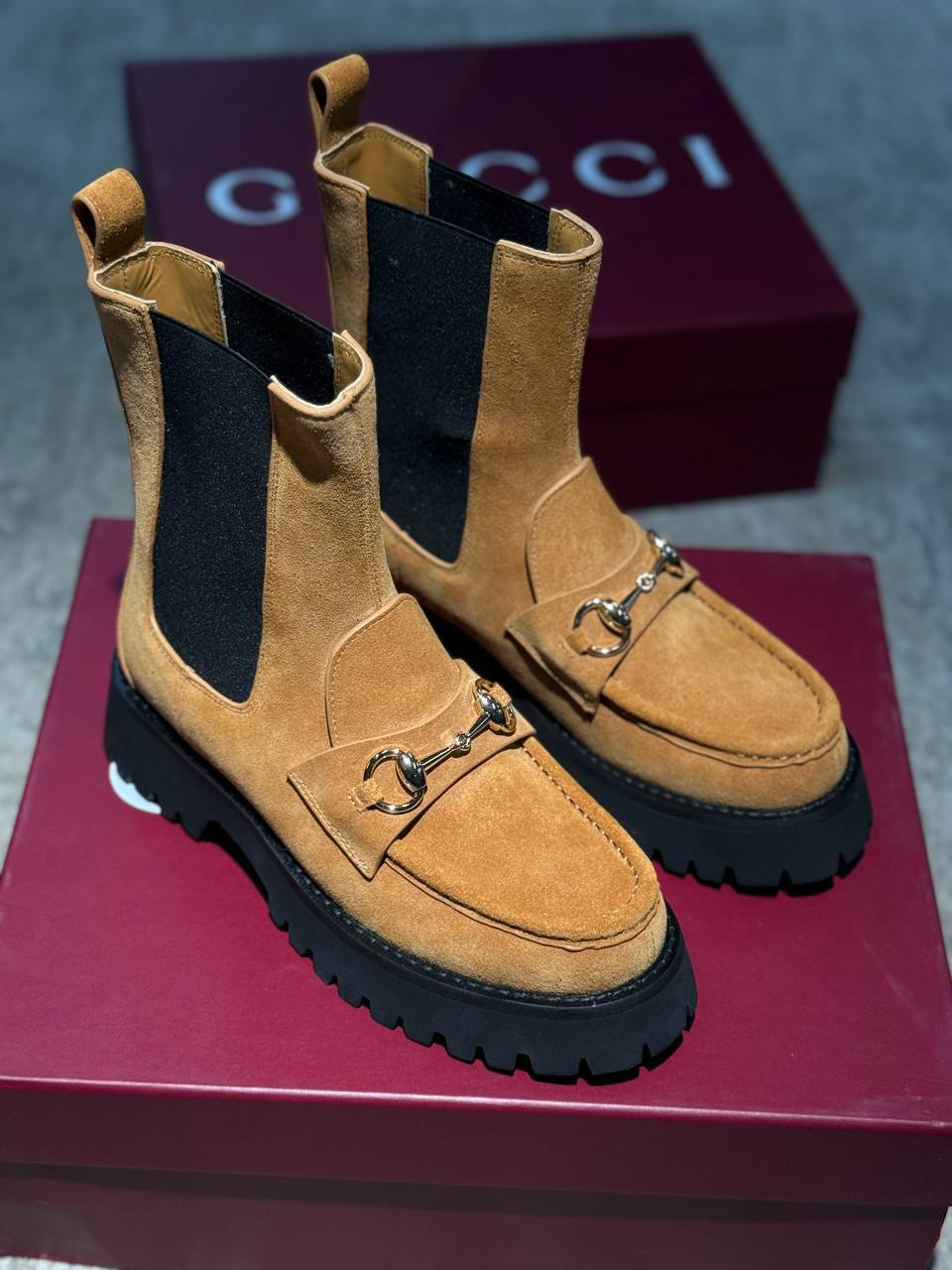 БОТИНКИ GUCCI детальное фото